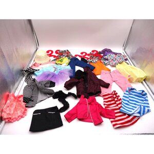 Our Generation Doll Clothing for 18 inch Doll 23 plus Pieces Hat Hangers Jeans D